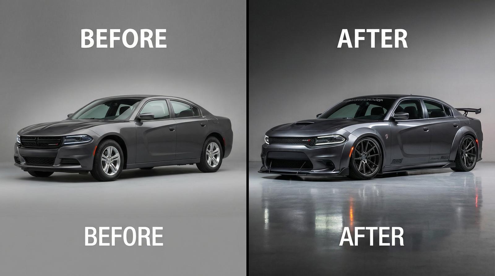 国产主播改装视频-改装前后对比